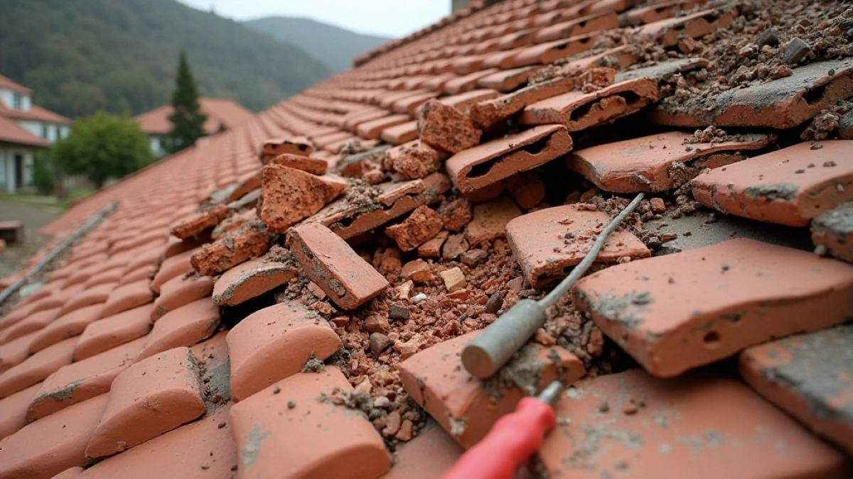 Demontaż dachówki cena