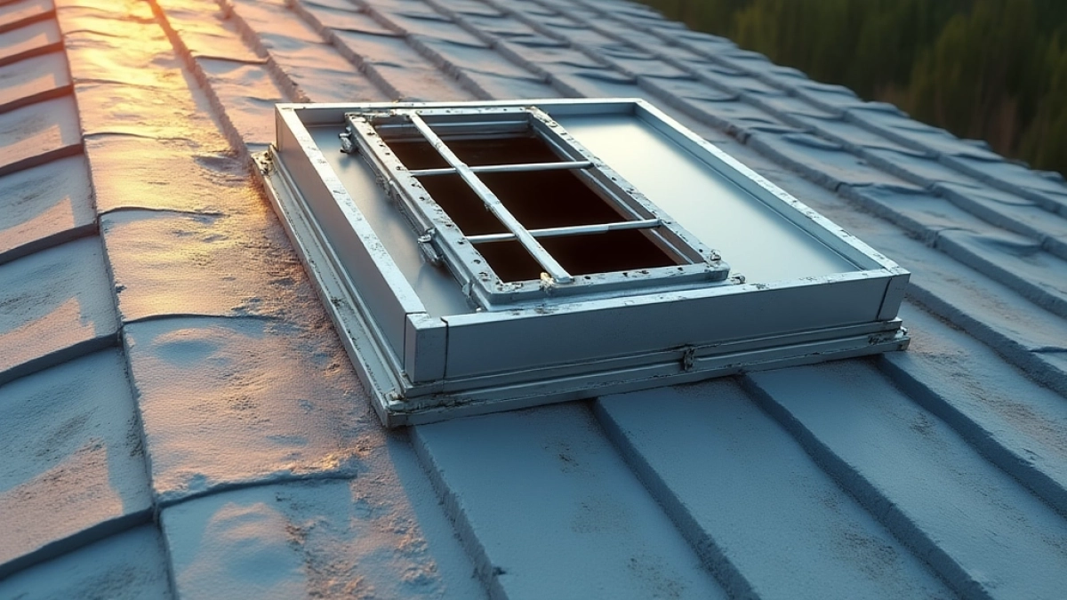 drabina wyłaz dachowy