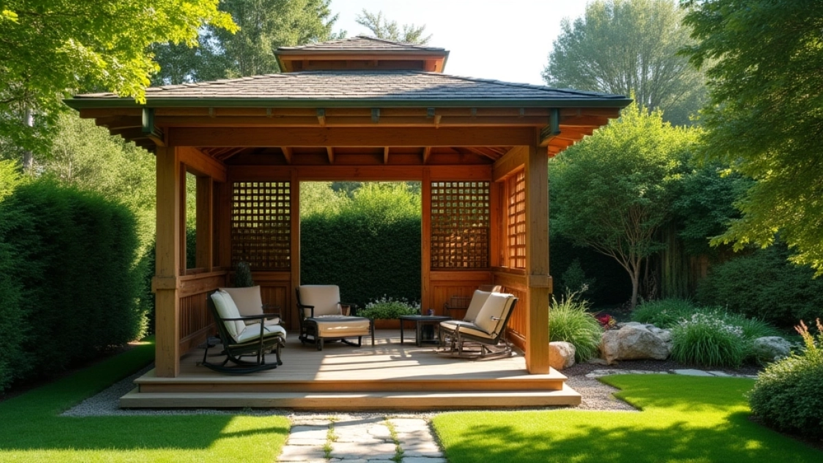 jak zrobic dach w altanie