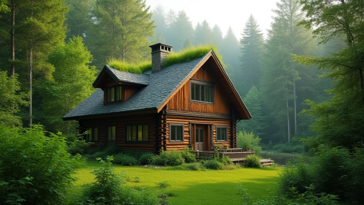 Jaki kolor dachu do drewnianego domu