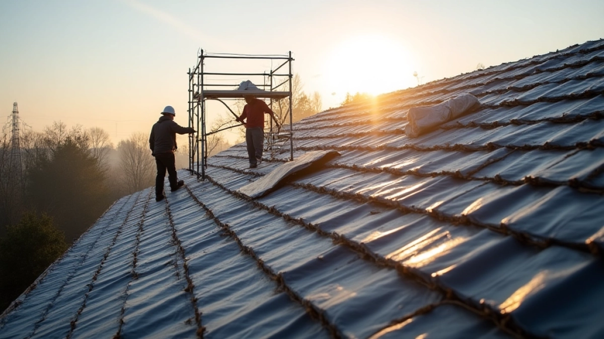 Koszt wymiany dachu 200m2