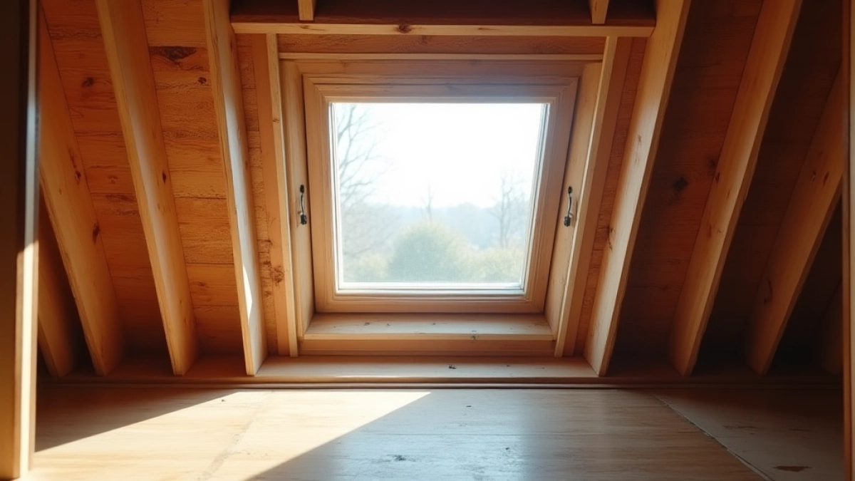 montaż wyłazu dachowego