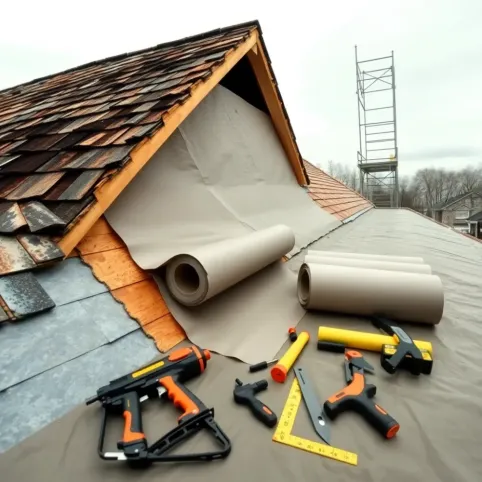 Cena wymiany dachu robocizna