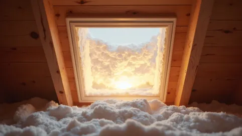 ciepły wyłaz na strych