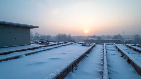 Czy można robić dach w zimie
