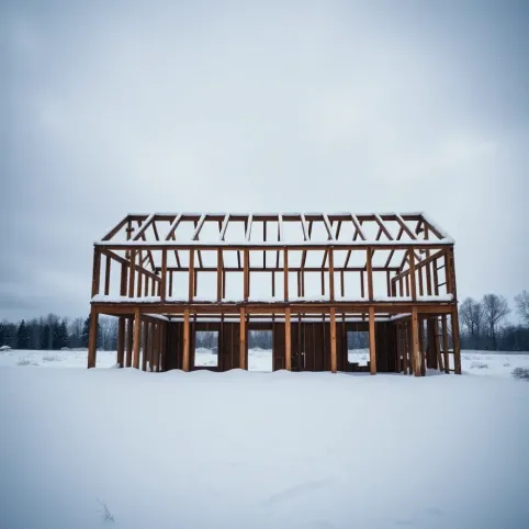 Czy można zostawić dom bez dachu na zimę