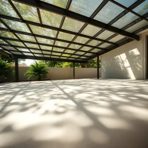 Czy pod dachem z poliwęglanu jest gorąco