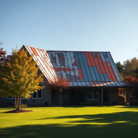 Ile kosztuje malowanie dachu z blachy