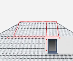 Jak obliczyć powierzchnię dachu dwuspadowego kalkulator