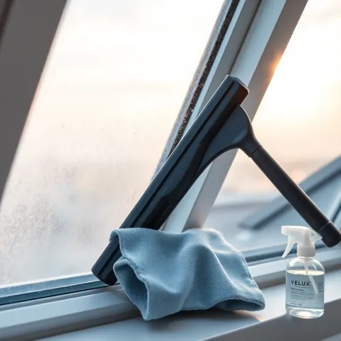 Jak umyć okno dachowe VELUX