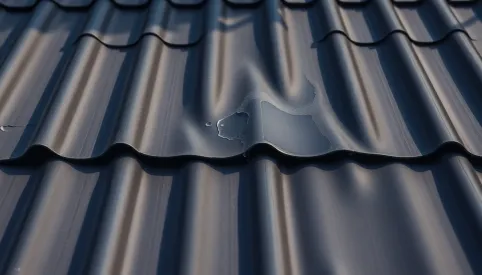 Jak usunąć wgniecenie w blachodachówce