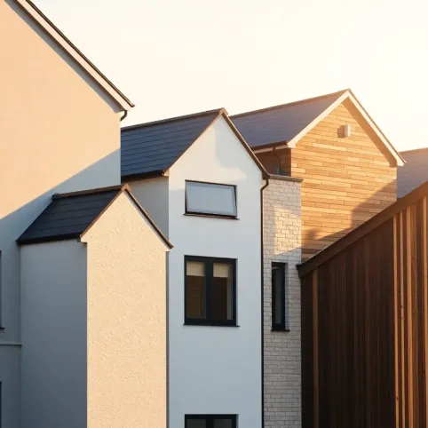 Jaki kolor elewacji do antracytowego dachu