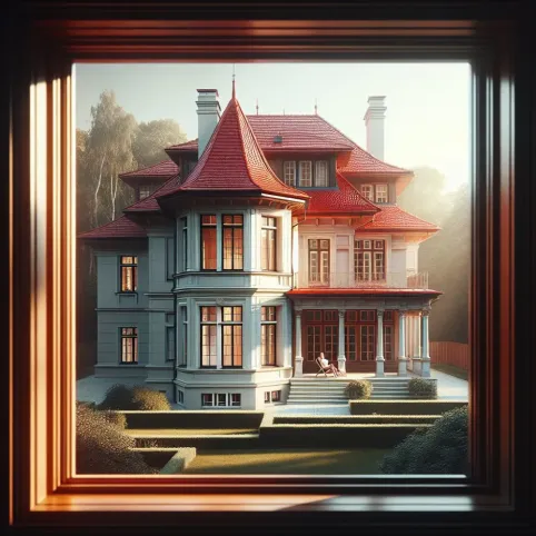 Jaki kolor okien do czerwonego dachu