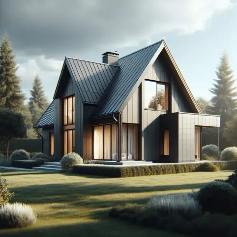 Jaki kolor okien do grafitowego dachu