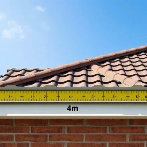 Jaki spadek dachu na 4 metrach