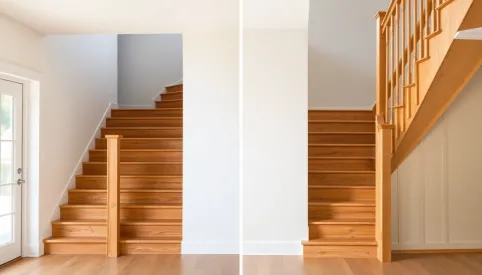 Malowanie przed czy po schodach