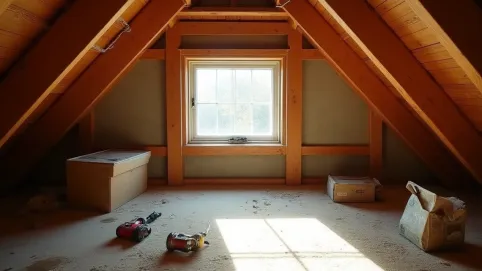 Montaż wyłazu strychowego