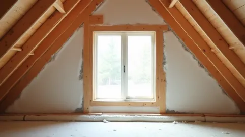 Obróbka wyłazu na strych