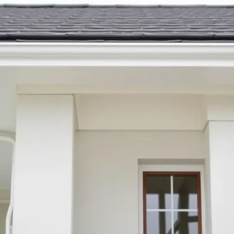 Okap dachu a granica działki