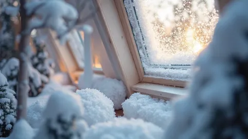 Okna VELUX dachowe tryb zimowy
