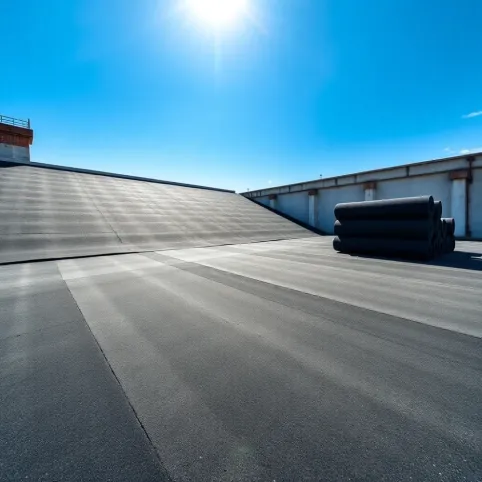 Położenie papy na dachu cena