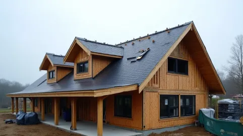 Projekt przebudowy dachu