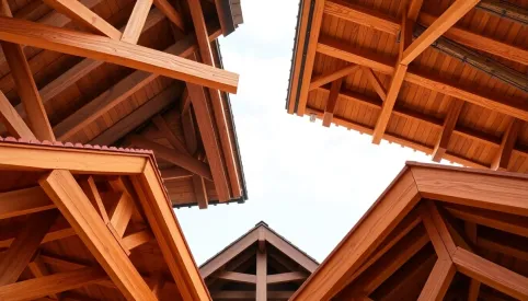 Rodzaje dachów drewnianych