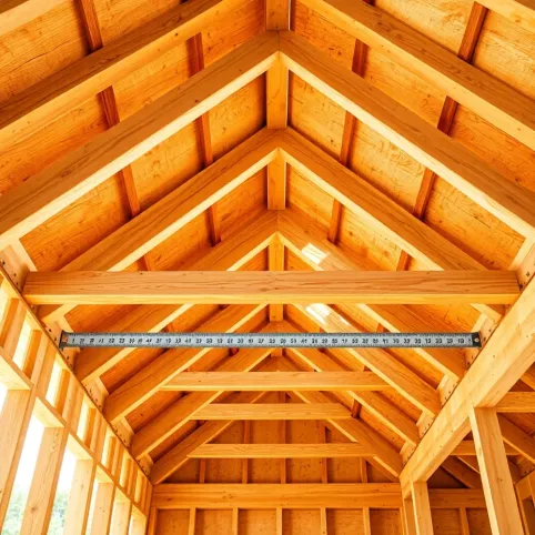 Wymiary krokwi na dach dwuspadowy