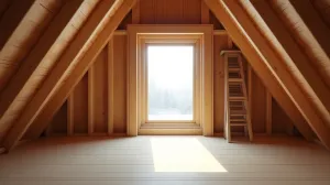 Wymiary wyłazu na strych