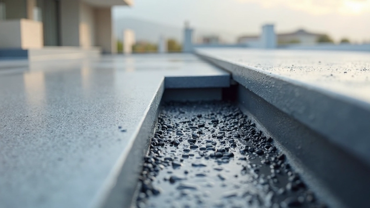 Spadek dachu płaskiego